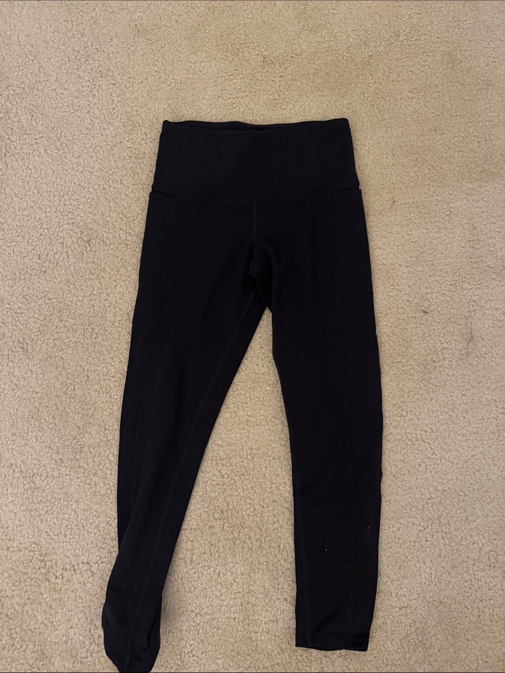 Tuff Athletics Black High-Waist Leggings
